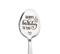 Cuillère d'anniversaire pour papa, maman, mari, épouse, grand-père, fille, fils, meilleur ami, sœur et frère