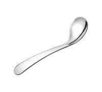 Cuillère d'apprentissage pour bébé - Cuillère courbée pour la première alimentation - Couverts pour bébé - Pratique - Pour débutant - Cuillère à bouillie - Cuillère pour bébé - Cuillère
