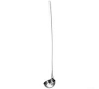 Cuillère d'assaisonnement prolongée en acier inoxydable 304 de qualité supérieure - Long manche pour cocktails, café, dessert - Outil de cuisine résistant à la rouille 29 cm (23 cm)