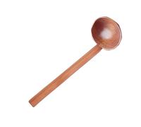 Cuillère de cuisine Cuillère à soupe Cuillère de service en bois Lamian Nouilles Cuillère Passoire Ustensiles de cuisine Vaisselle de table Facile à utiliser
