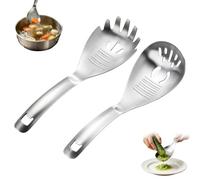 Cuillère de cuisine multifonction 5 en 1 en acier inoxydable 304 avec presse puree,séparateur d'œufs,ouvre-bouteille,cuillère mélangeuse,râpe à gingembre pour moudre,égoutter,râper,mélanger，B-1 2PC