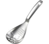 Cuillère de cuisine multifonction acier inoxydable 5 en 1 Cuillère à broyer | Presse-ail multifonction avec égouttement, séparateur d'œufs, râpe et décapsuleur, outil d'économie d'espace