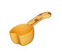 Cuillère de cuisine multifonction design chat avec clip de poche pour nourriture et grains pour animaux de compagnie Cuillère à riz essentielle