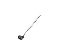 Cuillère de cuisine simple créative en acier inoxydable 304 exquis à long manche - Taille M