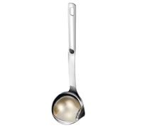 Cuillère de filtre à huile en acier inoxydable - 304 de qualité alimentaire - Séparateur d'huile multifonction pour soupe, bouillon, cuisine, friture, utilisation à la maison et au restaurant