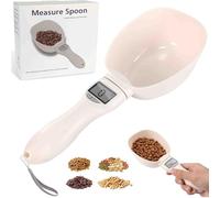 Cuillère De Mesure Numérique, Balance En Cuillère Pour Aliments, Cuillère Peseuse 800 G/0,1 G De Précision Avec écran Lcd Pour Doser Les Condiments Et La Nourriture Pour Chiens Et Chats