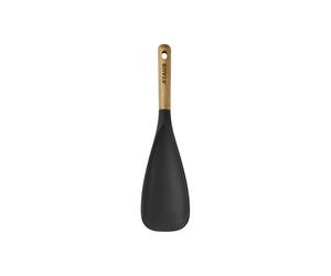 Cuillère de service Spatule creuse en Silicone et Acacia STAUB