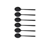 Cuillère de table Anuradha noir (lot de 6) - Jean Dubost - Noir - Inox G