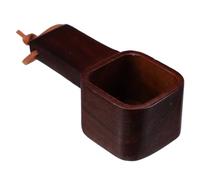 Cuillère Doseuse à Café en Bois 10g, Mesurette Réutilisable | Usage Polyvalent, Prise en Main Confortable, Forme Ergonomique, Aspect Rustique, pour Cuisine et Boissons Chaudes