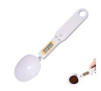 Cuillère Doseuse à Graduation 0,1g jusqu'à 500g, Balance à Cuillère Numérique, Cuillere Mesure Gramme, 4 Unités de Mesure, Idéale pour Cuisine, Poudres et Aliments, Design Ergonomique