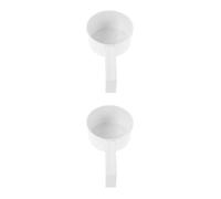 Cuillère Doseuse à Lessive avec Crochet, Poignée Ergonomique | Poudre Lessive et Croquettes, Moulage Monobloc, Prise Sûre Même Humide, Facile à Suspendre
