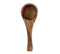 Cuillère Doseuse Café en Bois Marron, Mesurette la Cuisine pour Poudre | Bavure, Prise en Main Confortable, Outil Cuisine, pour Café, Thé, Poudre de Lait