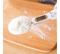 Cuillère Doseuse Cuillère à mesurer électronique Outil de cuisson Échelle cuillère gramme cuisine pour Mesurer(blanc)