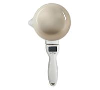 Cuillère Doseuse - Digital Measuring Spoon | Balance Cuillère Numérique 800g De Haute Précision Pour Cuisine, Pâtisserie, Aliments De Chiens Et Chats, ABS Rechargeable USB Écran LCD Blanc XL