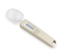 Cuillère doseuse électronique 500 g 0,1 g précise numérique (blanc)