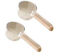 Cuillère Doseuse en Plastique pour robuste 19cm Cuillère Doseuse(Transparent)