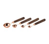 Cuillère Doseuse Ensemble de cuillères à mesurer avec manche en bois, outils pâtisserie pour Mesurer(Colour 1)