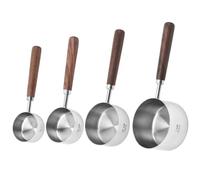 Cuillère Doseuse Ensemble de cuillères à mesurer avec manche en bois pour Mesurer