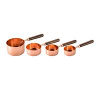 Cuillère Doseuse Ensemble de tasses à mesurer avec manche en bois, outils cuisson pour Mesurer(Colour 1)