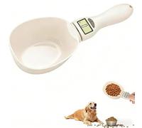 Cuillère doseuse numérique, cuillère de pesée électronique avec écran LCD, 4 unités de mesure (G/ML/tasse/OZ), balance numérique pour chien et chat, balance alimentaire de cuisine pour thé, lait, café