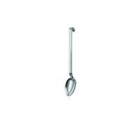 RÖSLE Cuillère droite, louche de cuisine avec manche à crochet pour arroser des mets, acier inoxydable 18/10, passe au lave-vaisselle, 31,5 Cm