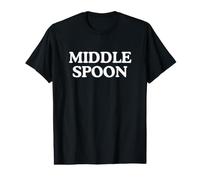 Cuillère du Milieu drôle polyamour Relation Meme Raunchy Gag T-Shirt Graphique avec Valeur
