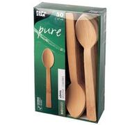 Cuillère en bambou 'pure', longueur: 170 mm, par 50