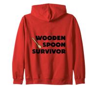 Cuillère en Bois avec Citation de survivant et Nostalgie Sweat à Capuche