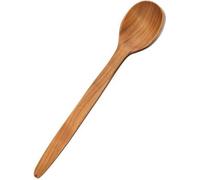 Cuillère en bois de cerisier Grande 27 cm | Cuillère en bois écologique | Cuillère de cuisine naturelle | Cuillère durable pour cuisiner et servir