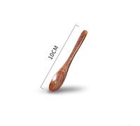 Cuillère En Bois Naturel, Ustensile De Cuisine, Cuillère À Soupe, Cuillère À Thé, Traiteur D'enfants, Ustensiles De Cuisine Pour Riz, Miel, Soupe Écologique, 1 Pièce