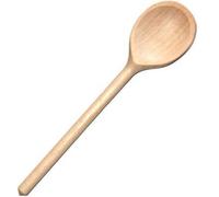 Cuillère en bois ronde 20 cm | Cuillère en bois naturel | Cuillère de cuisine écologique | Cuillère en bois pour cuire et mélanger les plats