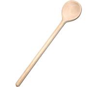 Cuillère en bois Ronde 25 cm | Cuillère de cuisine en bois | Cuillère écologique pour la cuisson | Cuillère en bois pour mélanger | Cuillère naturelle