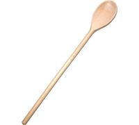 Cuillère en bois suédoise ovale 40 cm | Cuillère de cuisine en bois | Cuillère écologique en bois | Grande cuillère à mélanger | Ustensile en bois