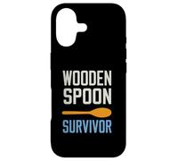 Cuillère en Bois survivant Humour Coque pour iPhone 17
