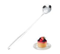 Cuillère en forme de dorée pour mélanger le café | Café en forme de, mélange élégant pour le thé, mélange doré floral pour le thé, miel