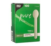 Cuillère en papier L 130 mm - Paquet de 100