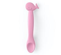 Cuillère En Silicone Pour Bébé +4 Mois - Rose