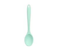 Cuillère en silicone pour cuisiner Résistant à la chaleur, antiadhésif Pan Shovel Cuillère Spatule Kitchen Cooking Tool (petite cuillère nordique verte)