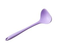 Cuillère en silicone - Ustensiles de cuisine résistants à la chaleur de qualité alimentaire | Louche à soupe en silicone Cuillères de cuisine pour intérieur et extérieur anti-adhésif casseroles de