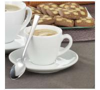 Cuillère espresso 'Stockholm', en acier inoxydable