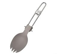 Cuillère, fourchette et fourchette pliantes portables, parfaites pour le camping et la randonnée (Spork)