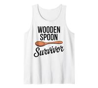 Cuillère Humoristique en Bois survivant Souvenirs d'enfance Humour Débardeur