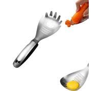 Cuillère Inox 5 En 1 Séparateur D'œufs | Râpe à œufs, presse-purée, ouvre-passoire, outil de cuisine(B#)