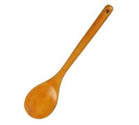 Cuillère longue en bois de 15, 8 pouces Cuillères en bois résistantes à la chaleur pour la cuisson Ustensiles de cuisine antiadhésifs avec prise confortable Cuillères longues pour agitateurs