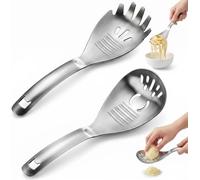 Cuillère multifonction 5 en 1 en acier inoxydable, presse-purée et | Cuillère multifonction en acier inoxydable, outil de cuisine pour presser les pommes de terre et l'ail