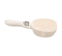 Cuillère Numérique Amovible, Balance Précise 300g pour Aliments | Plastique Léger, Pile Bouton Incluse, Cuisine et Nourrissage, Mesure Rapide des Ingrédients Secs