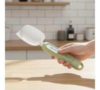 Cuillère numérique pour une cuisson et une cuisine précises, 500 g/0,1 g, lecture LCD haute précision, mesure g, oz, pour ct, unités gn (vert)