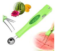 Cuillère Parfaitement Sphérique pour Pastèque, Découpe Pastèque et Fruits, Outil de Sculpture Portable pour Préparation en Cuisine, Pâtisserie, Dessert, Fête, Maison et Salade