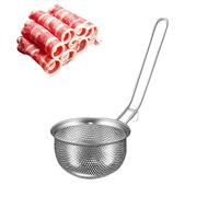 Cuillère passoire à pâtes de cuisine - Panier à frire, ustensiles de cuisine, pelle à fente pour pâtes, nouilles, boulettes
