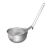 Cuillère Passoire | Écumoire Manuelle En Acier Inoxydable | Passoire à petites mailles | pour Bouillon Friture Cuisine Aliment Pichet Bol Écume Préparation de Beurre Soupe Cuisson